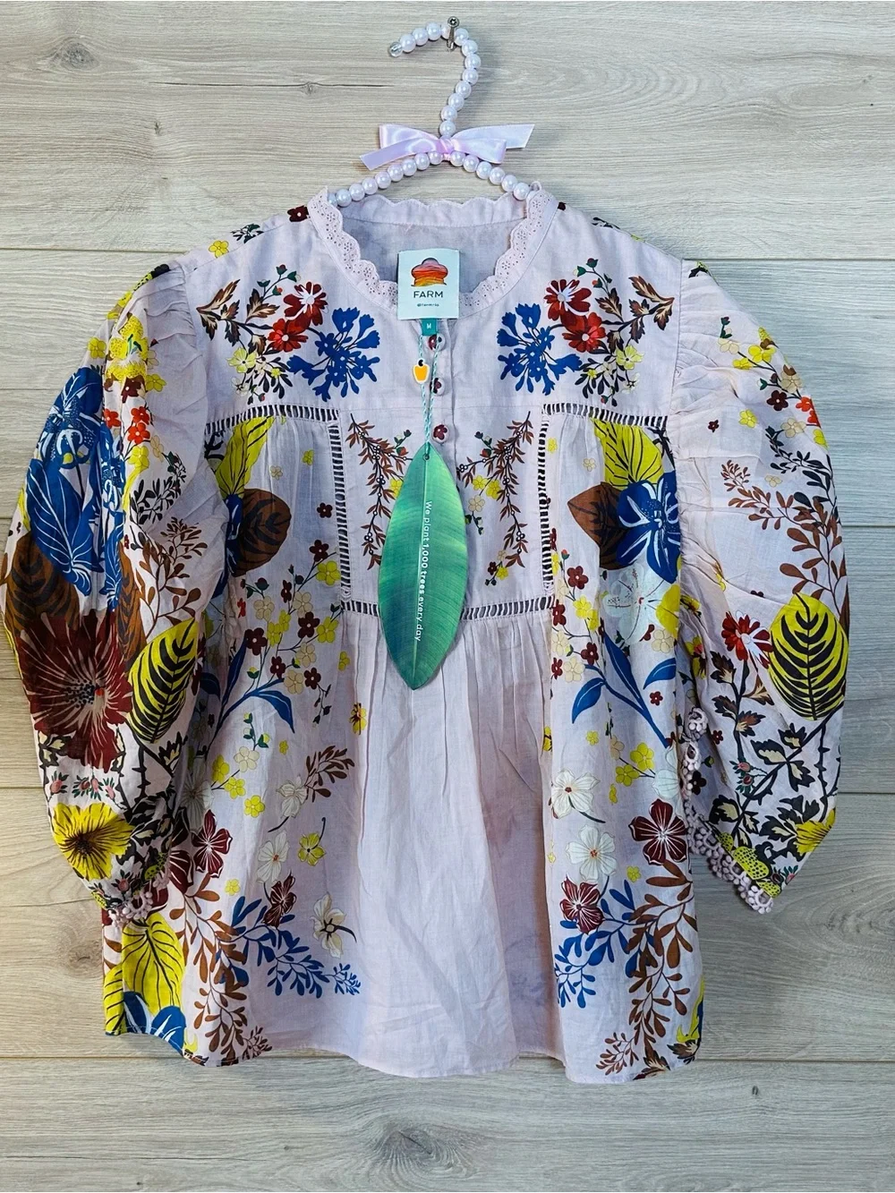 FARM Rio beige blouse